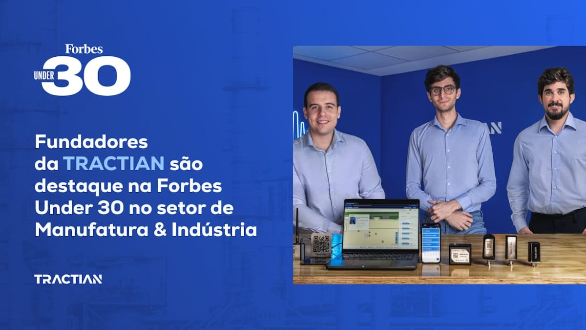 Fundadores da Tractian são destaque na Forbes Under 30