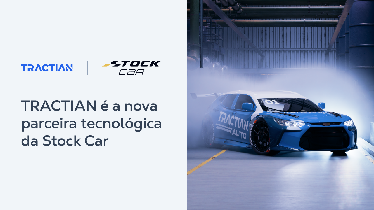 TRACTIAN é a nova parceira tecnológica da Stock Car