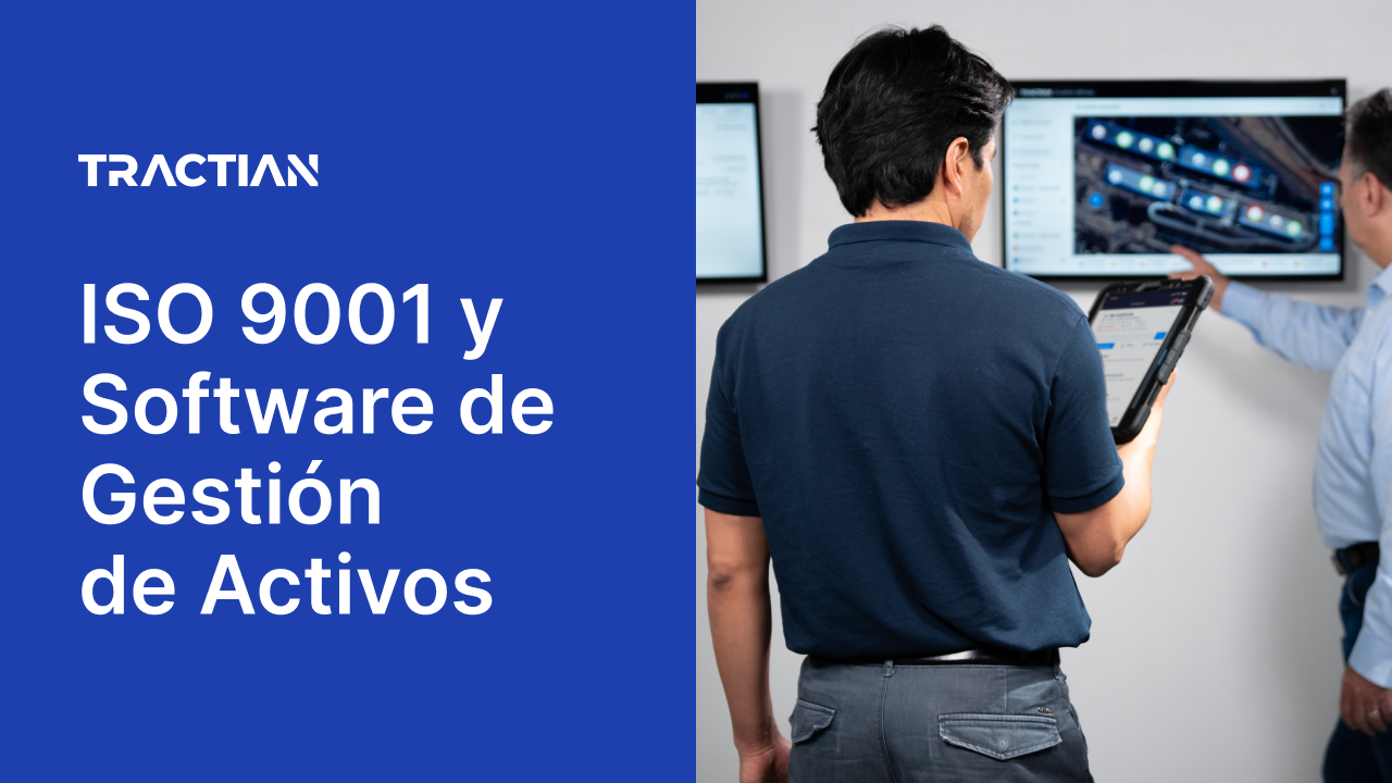 ISO 9001: software CMMS para gestión de activos alineado con las normas