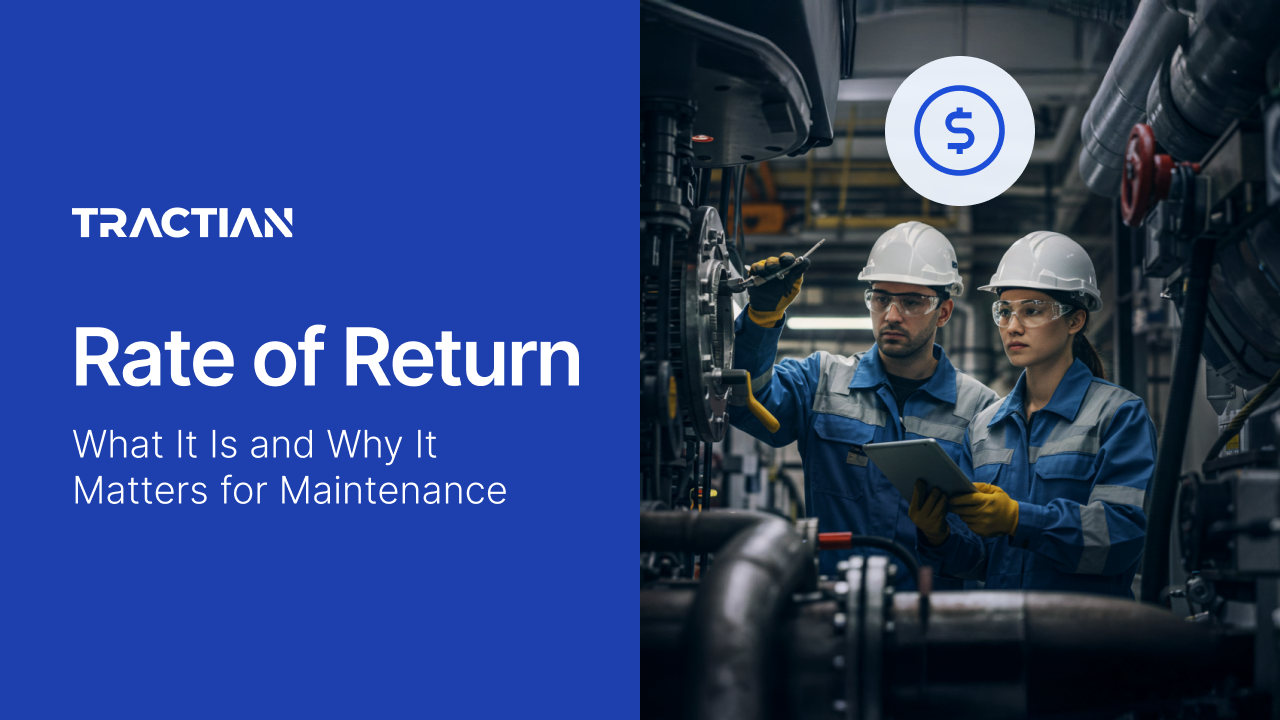 Rate of Return: What It Is and Why It Matters for Maintenance