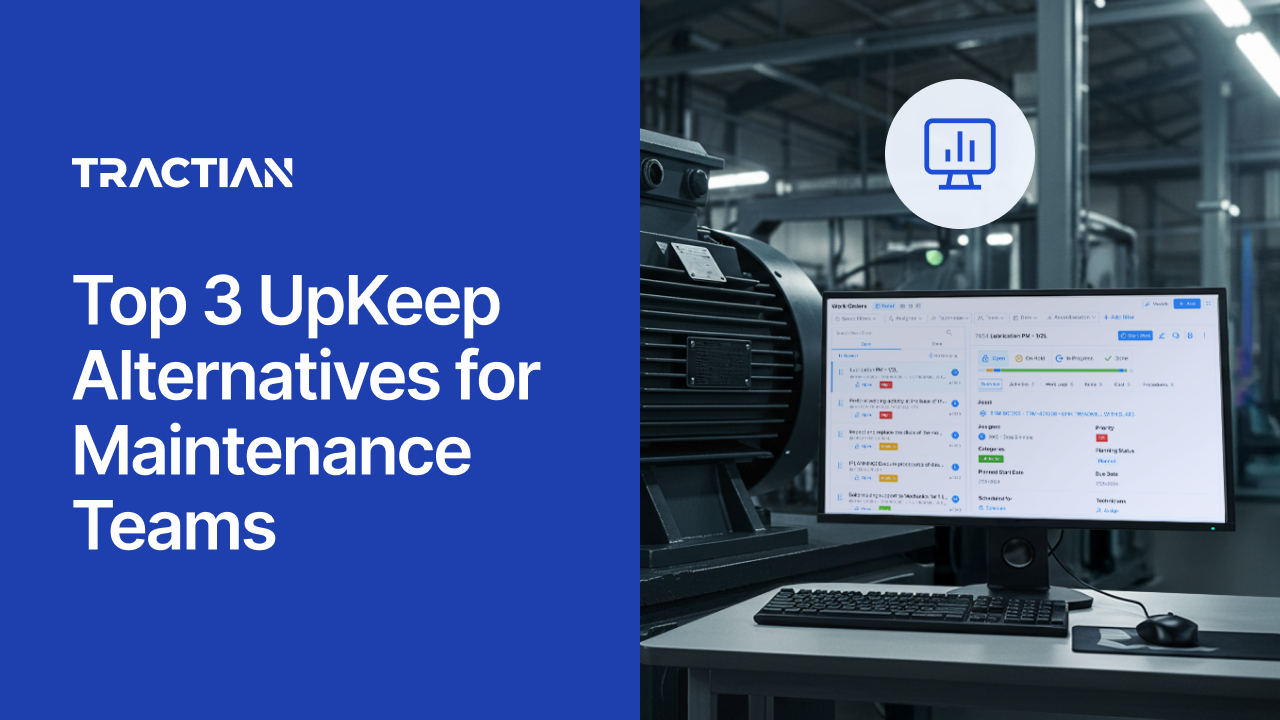 Top 3 UpKeep Alternatives for Maintenance Teams