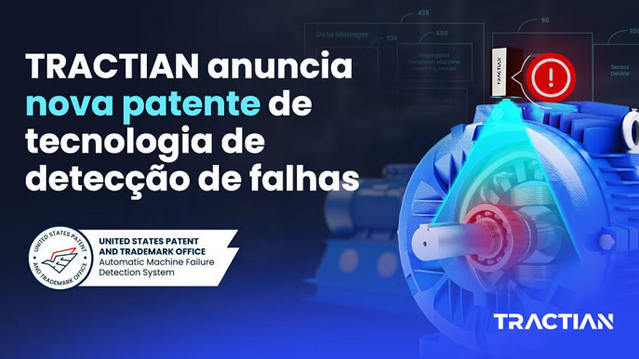 TRACTIAN anuncia nova patente de tecnologia de detecção de falhas