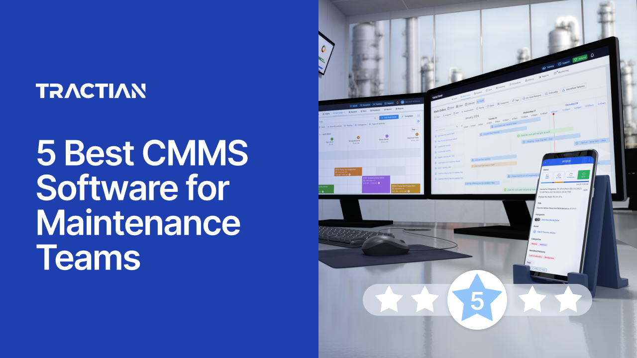 Top 5 CMMS Software for Maintenance Teams in 2026