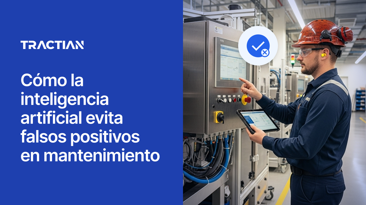 Cómo la inteligencia artificial evita falsos positivos en mantenimiento