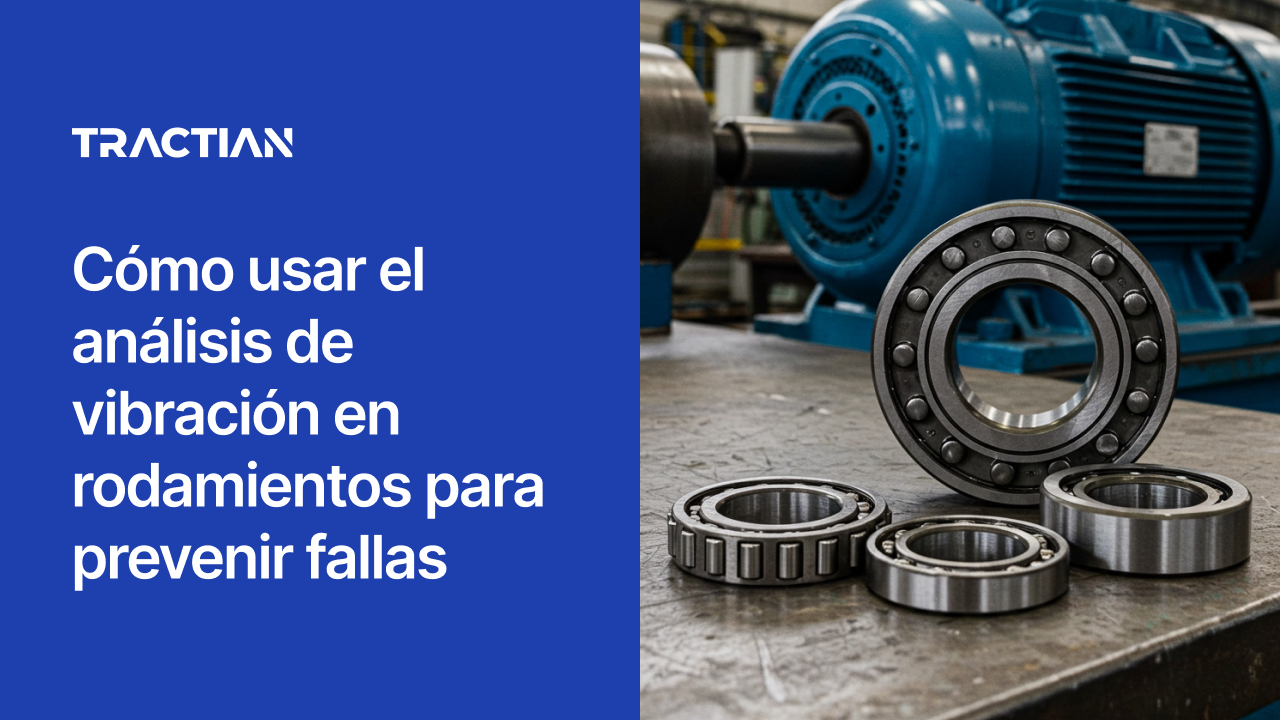 Cómo usar el análisis de vibración en rodamientos para prevenir fallas