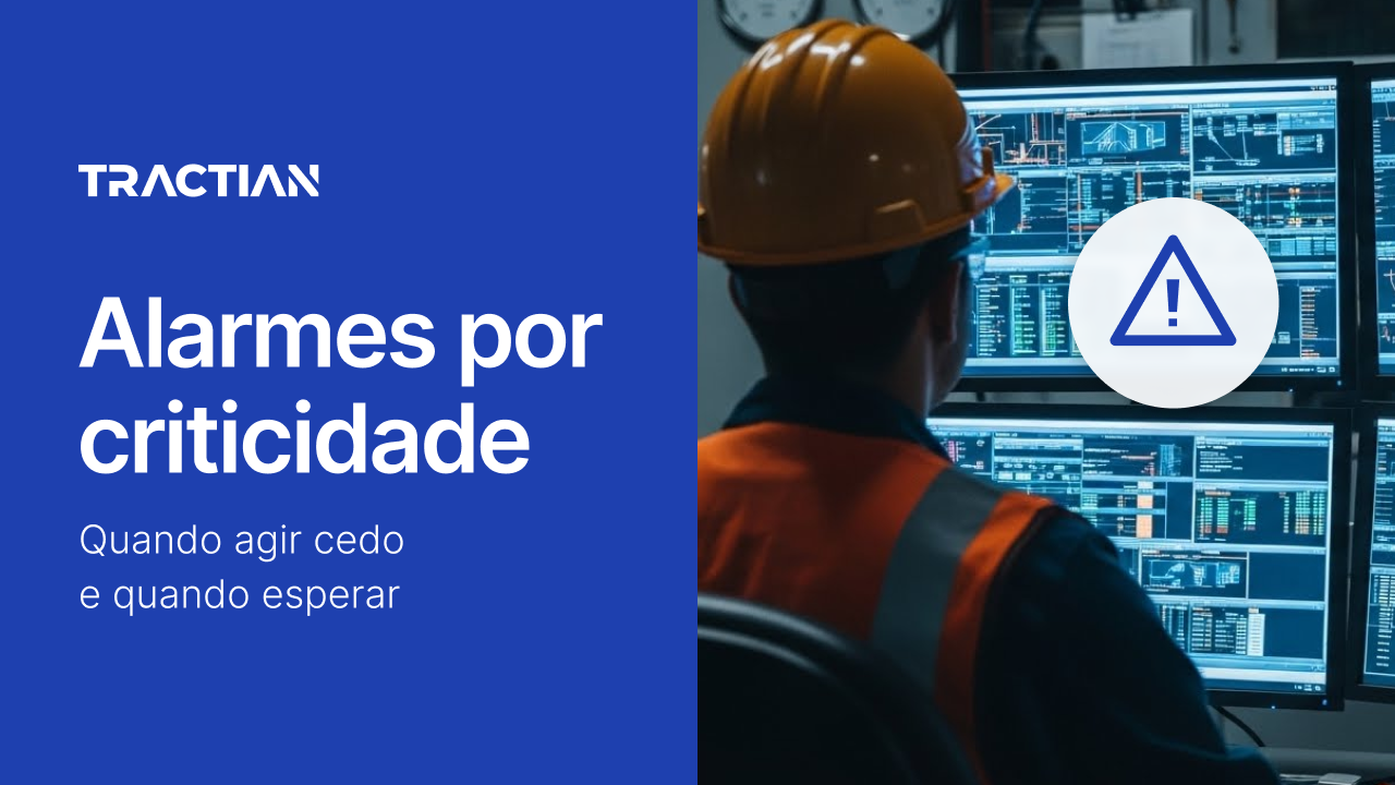 Alarmes por criticidade: quando agir cedo e quando esperar