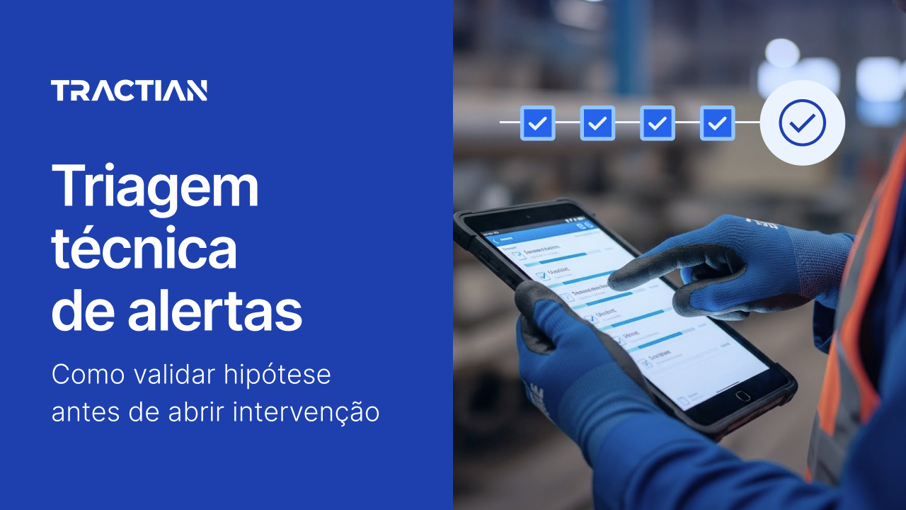 Triagem técnica de alertas: como validar hipótese antes de abrir intervenção