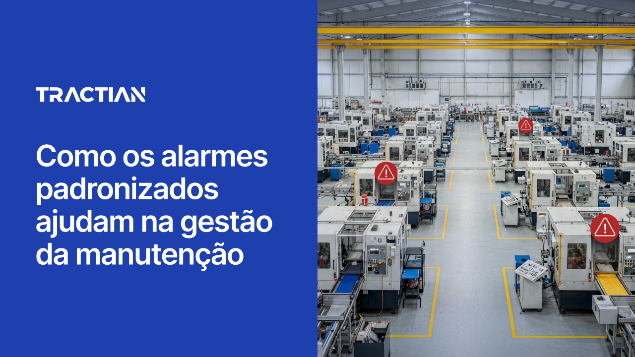 Como os alarmes padronizados ajudam na gestão da manutenção