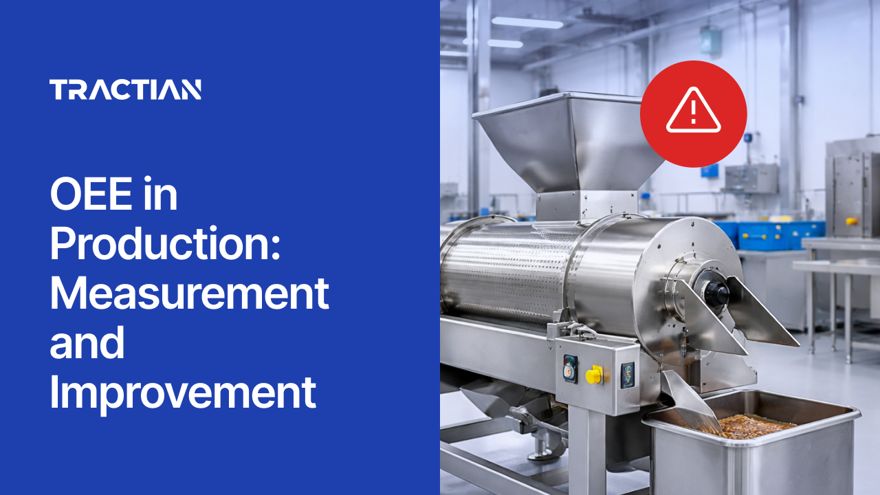 OEE in Production: Measurement and Improvement