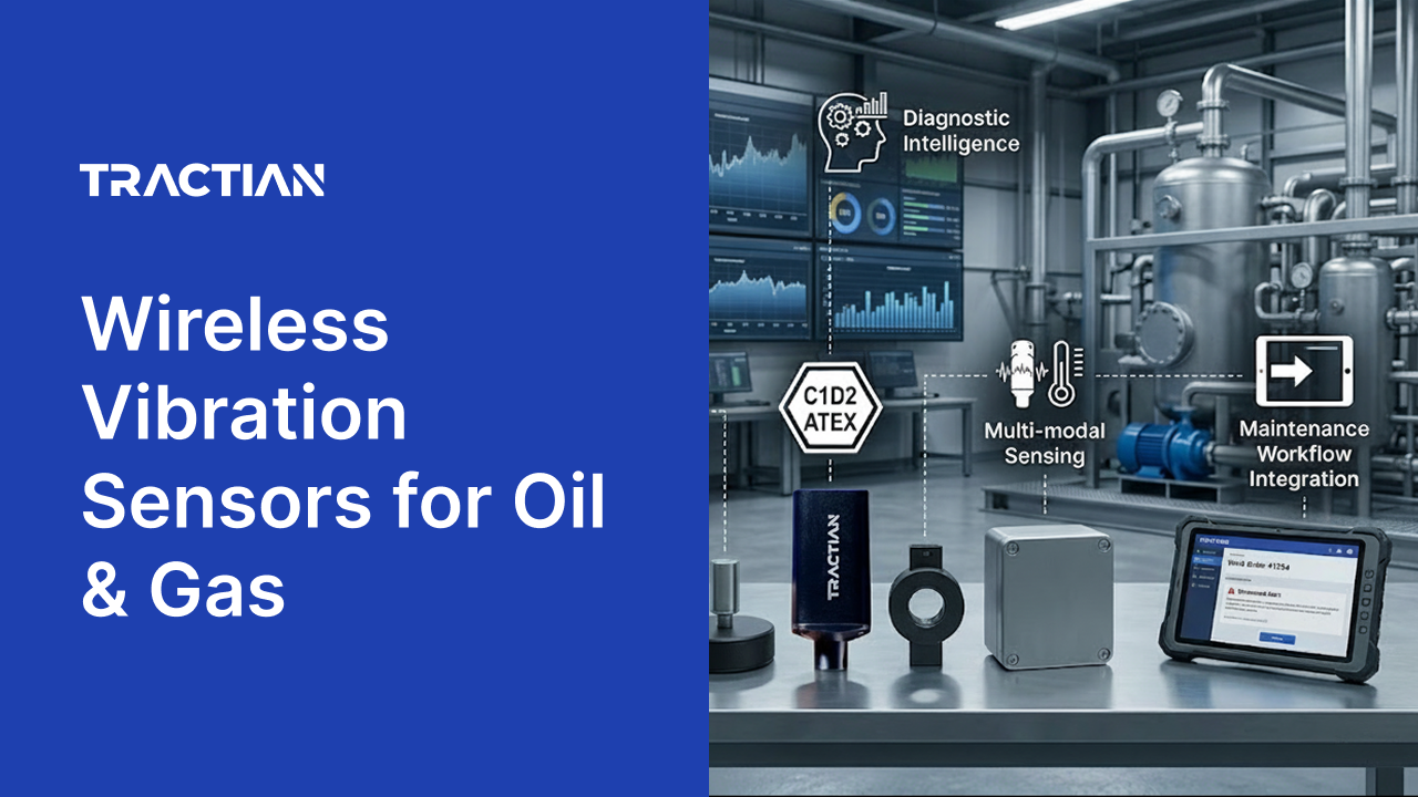 Wireless Vibration Sensors for Oil & Gas