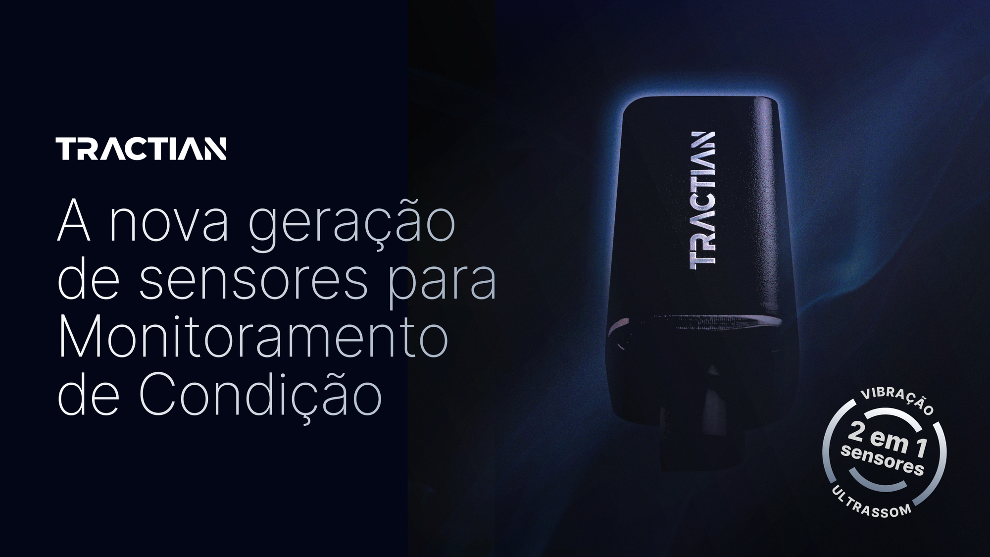 Tractian lança sensor de vibração e ultrassom para monitoramento preditivo
